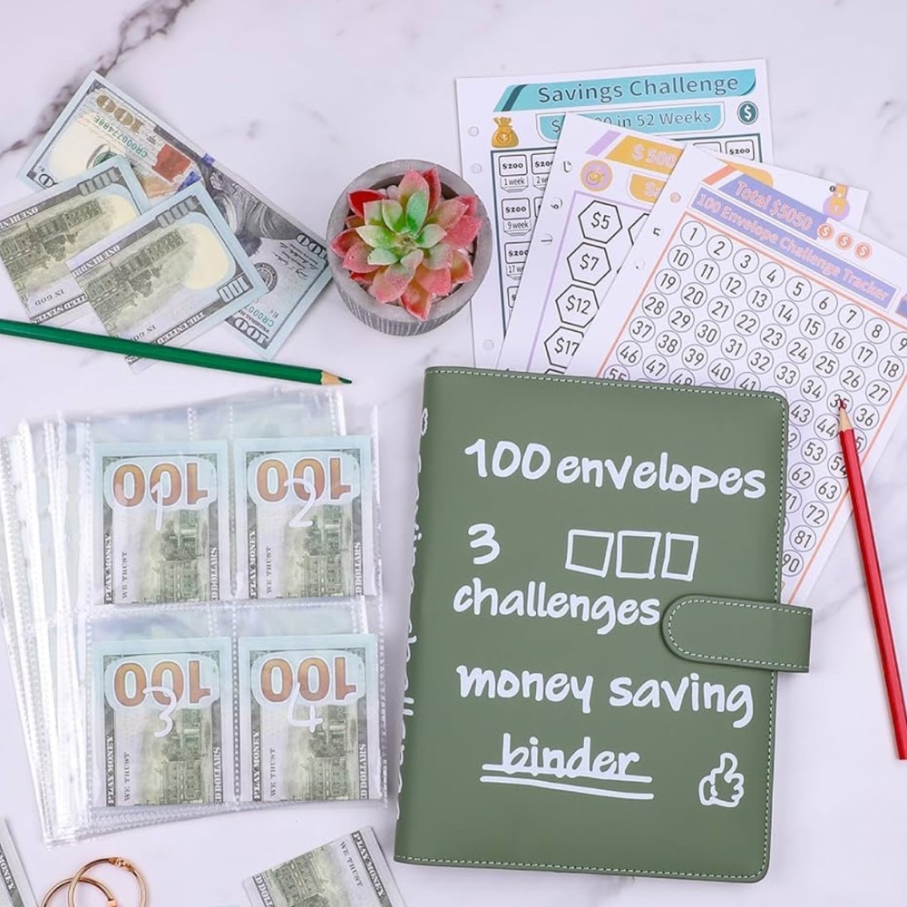 Green Money Saving Binder